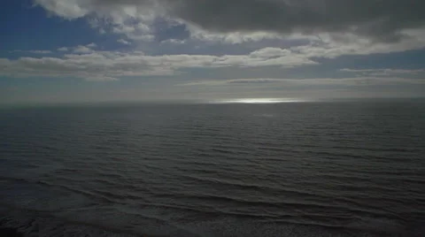 Sunlight on the Horizon at Sea Video stock 47762123