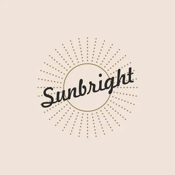 Sunlight icon vector 스톡 일러스트
