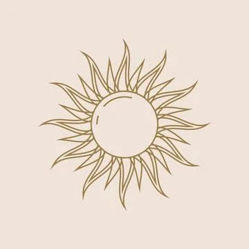Sunlight icon vector Stock Illustration