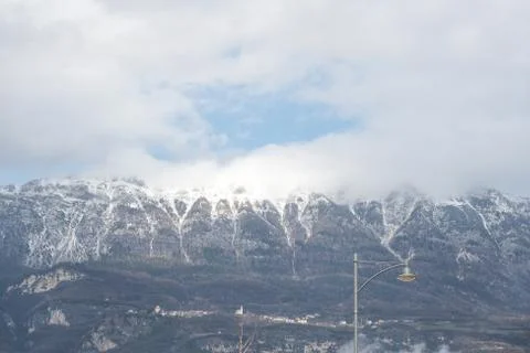 Sunlight on mountain Stock Photos
