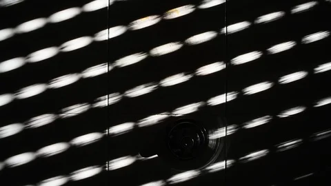 Sunlight movements from rolling shutter shadow holes Stock Footage 124288787