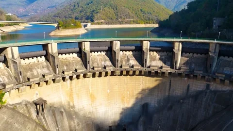 Sunlight Over The Divide Of Nature Stock Footage 313785566