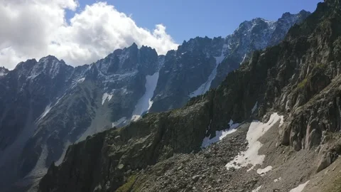 Sunlight Over Mountain Valley Stock Footage 323942841