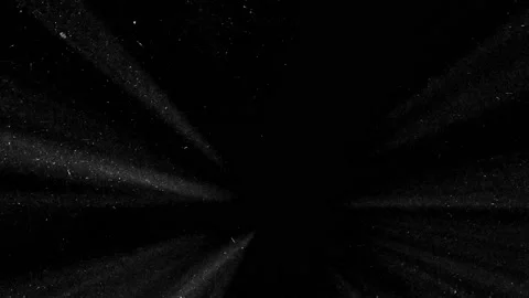 Sunlight passes through the sea abyss. Rays of sunlight float deep in the ocean. Stock Footage 149105358