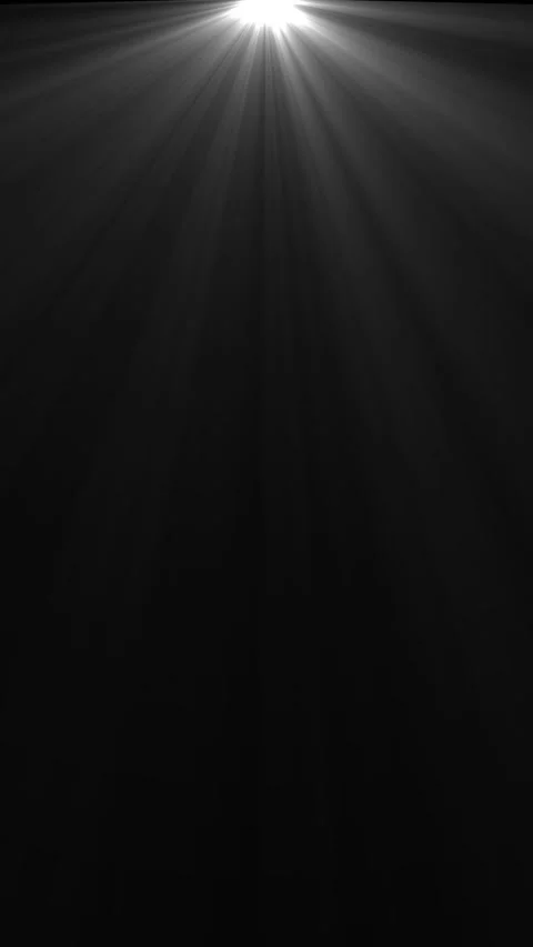 Sunlight rays beams through darkness motion. Vidéo 331898368