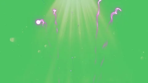 Sunlight rays breaking through green screen backdrop with copy space for video 스톡 동영상 345863701