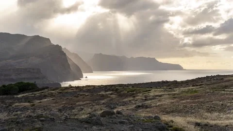 Sunlight rays Timelapse 動画素材 197441671