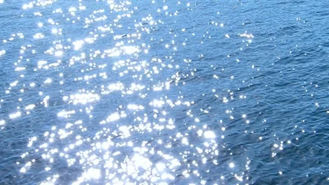 Sunlight Reflected on Water Stock Footage 330610027