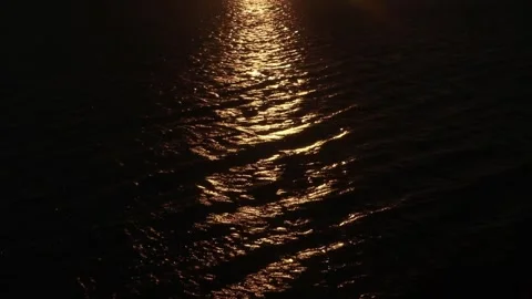 Sunlight Reflecting on Sparkling Lake Surface Stock Footage 289307688