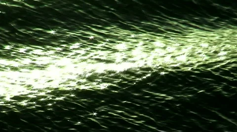 Sunlight reflecting on water at dusk 2 Video stock 641485