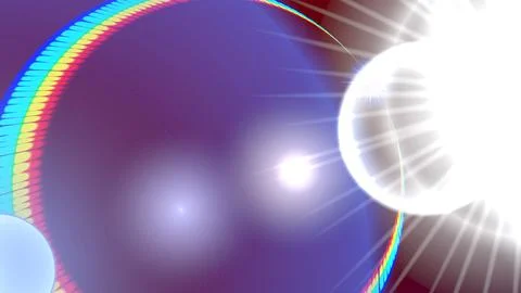 Sunlight Reflection Flare イラスト素材