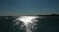 Sunlight reflection on water near beach Fehmarn HD Footage