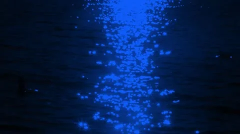 Sunlight Reflections Blue Video stock 22015489