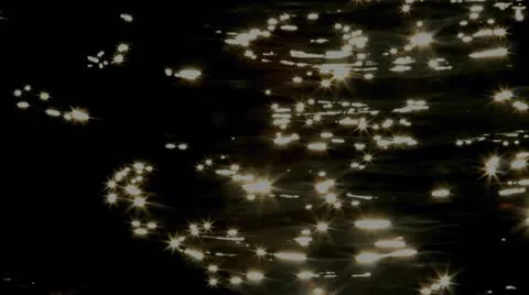 Sunlight Reflections in water Video stock 22015935