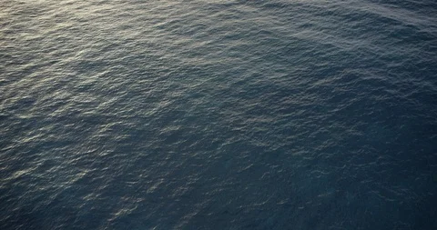 Sunlight on the rippled sea surface Stock Footage 96396005