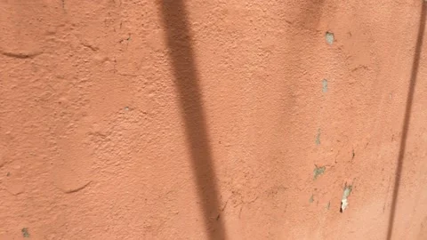 Sunlight shadow drop on concrete wall or cement floor Stock Footage 154866202