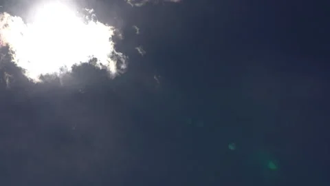 Sunlight Shining Through Rapid Clouds – Timelapse Footage 動画素材 318903014
