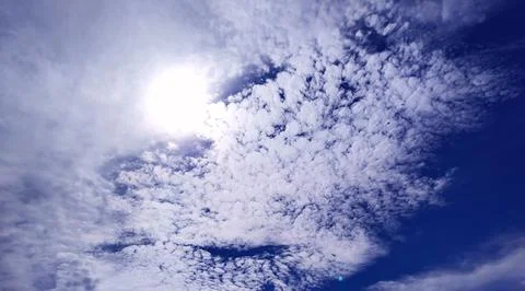 Sunlight sky Foto stock