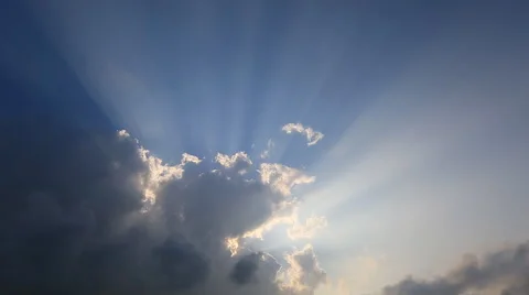 Sunlight with sky time lapse Video stock 47744662