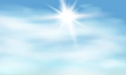 Sunlight special lens flare light effect Stock Illustration