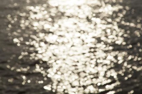 Sunlight strikes the surface. Stock Photos