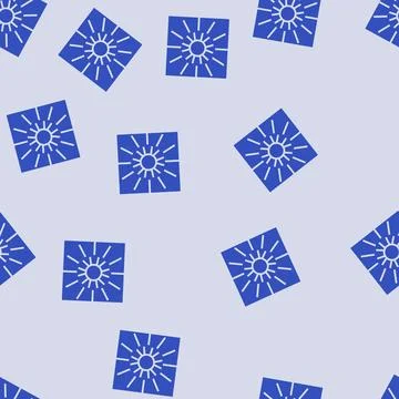 Sunlight sun summer glyph seamless pattern イラスト素材