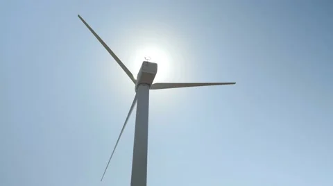 Sunlight Through The Blades Stock Footage 68646289