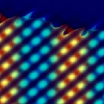 Sunlight Through Grid Stock Illustration