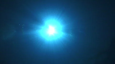 Sunlight through Ocean Blue Video stock 803154