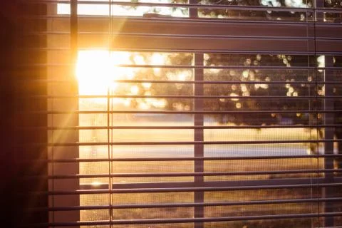 Sunlight Through the Window Stock Photos