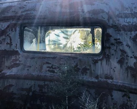 Sunlight In Truck Window Stock Photos
