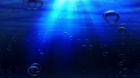 Sunlight in Underwater. Background Stock Footage 88733682