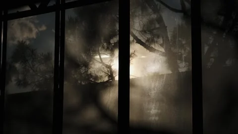Sunlight from the window of a factory, sunlight from the window of a factory Stock Footage 280793614