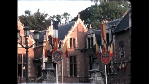 Sunlit Historic Building Video stock 274220579