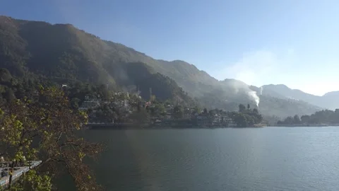 Sunlit Peaks of the Nainital 库存影片 337628666