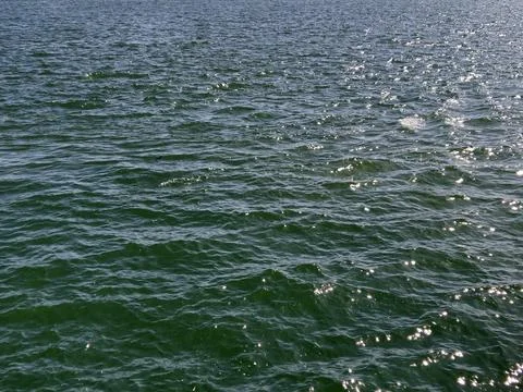 Sunlit Rippling Water Surface Background Stock-Fotos
