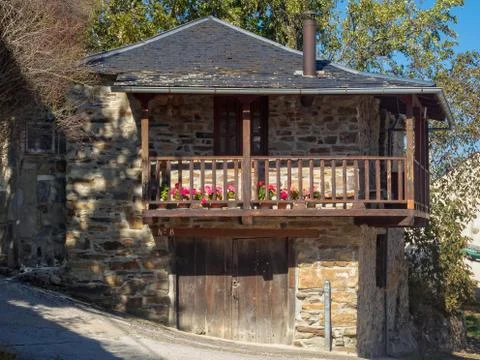 Sunlit veranda - Acebo Stock Photos