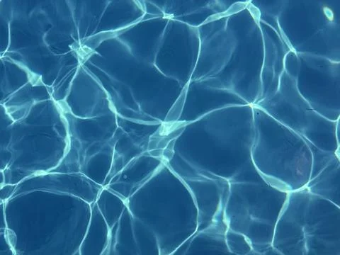 Sunlit Water Reflections Stock Photos