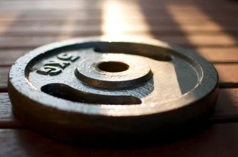 Sunlit Weight Foto stock