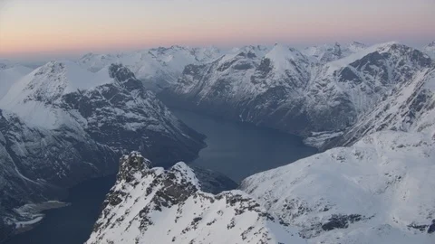 Sunnmore alps Stock Footage 87778585