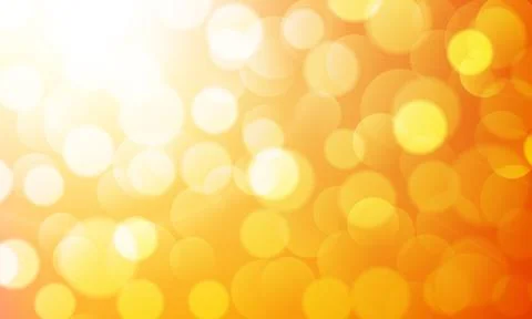 Sunny abstract background with bokeh. Vector illustration Stock Illustration
