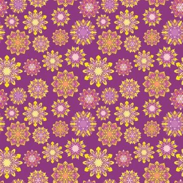 Sunny Abstract Vector Pattern Stock Illustration