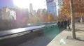 Sunny afternoon at the National September 11 Memorial Fountains New York 4k or 4k+ Resolution