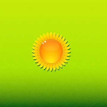 Sunny Background Stock Illustration