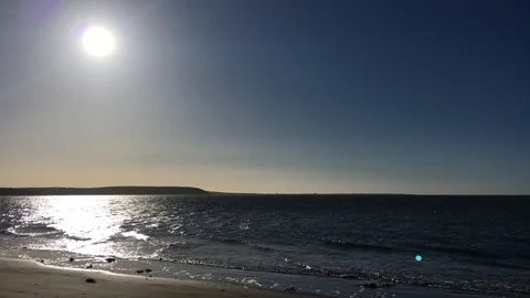 Sunny beach Video stock 86656900