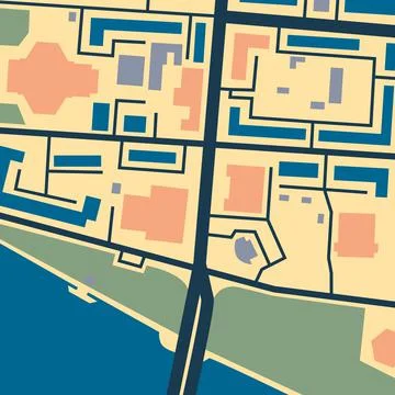 Sunny beach Stock Illustration