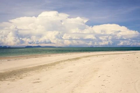 Sunny beach Foto stock