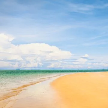 Sunny beach Stock Photos