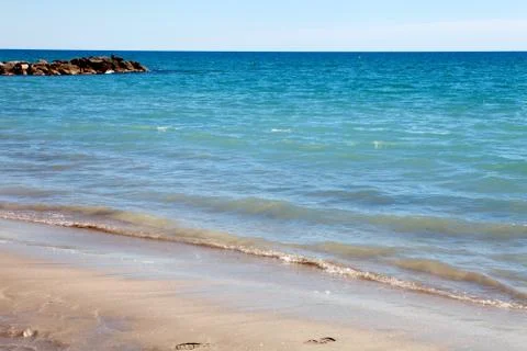 Sunny beach Foto stock