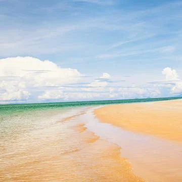 Sunny beach Stock Photos
